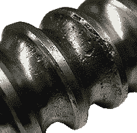 Input Shaft Worm - Rust Pitted