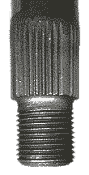 Sector Shaft Splines